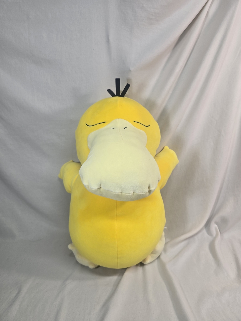 Pokemon Psyduck Sleeping Plush 18” Large Yellow Stuffed Animal 2024